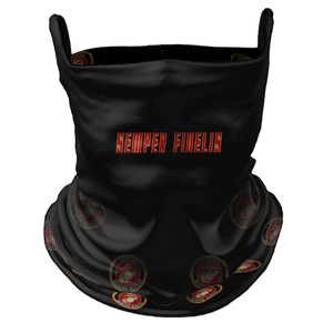 Marine Riders Supporter Premium Reversible Neck Gaiter with Ear Support