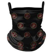 Load image into Gallery viewer, Marine Riders Supporter Premium Reversible Neck Gaiter with Ear Support