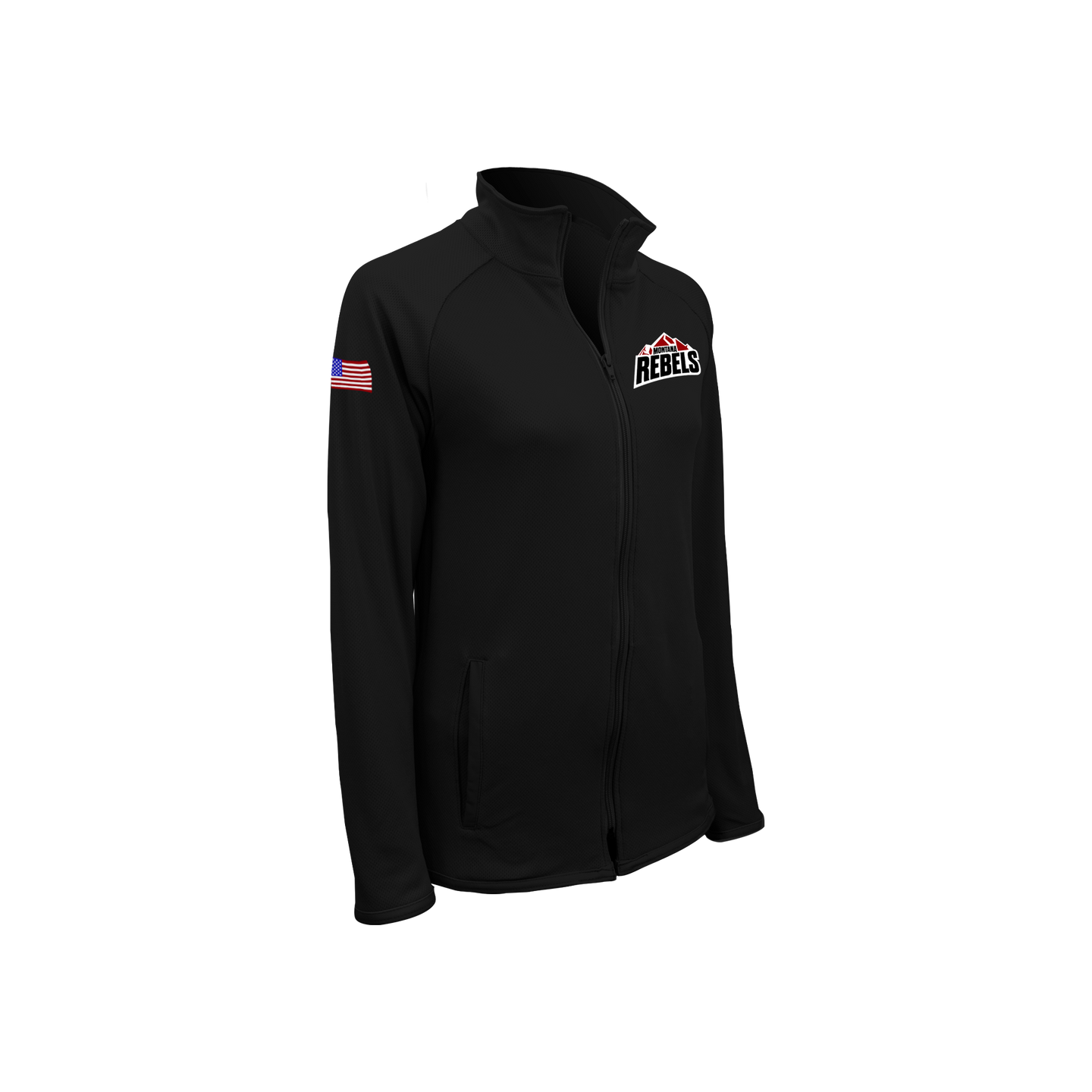 Women's Montana Lady Rebels Full Zip Warm-Up Jacket with Personalization