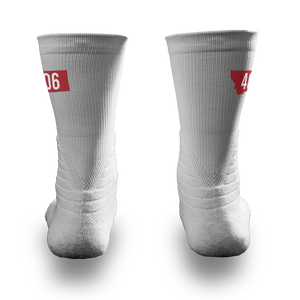 Montana Rebels Red 406 Premium Athletic Socks