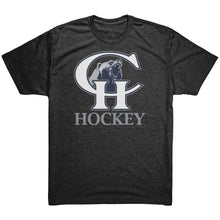 Load image into Gallery viewer, Men&#39;s Copper Hills Hockey CH Grizzly Triblend T-Shirt