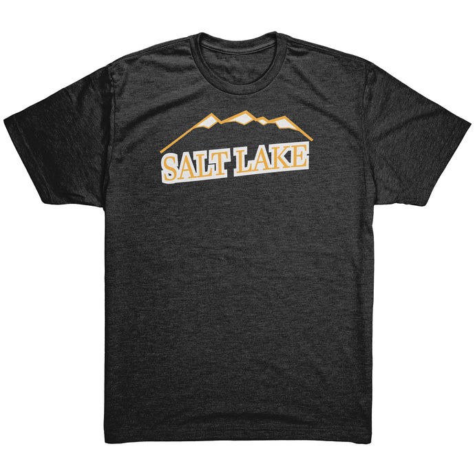 Men's Salt Lake Black Triblend T-Shirt