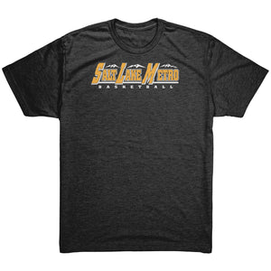 Men's Salt Lake Metro Black Triblend T-Shirt
