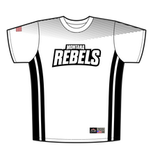 Load image into Gallery viewer, Men&#39;s Montana Rebels Performance Dry Fit T-Shirt with Personalized Name
