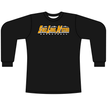 Load image into Gallery viewer, Men&#39;s Black Salt Lake Metro Long Sleeve College Alumni Performance Shirt