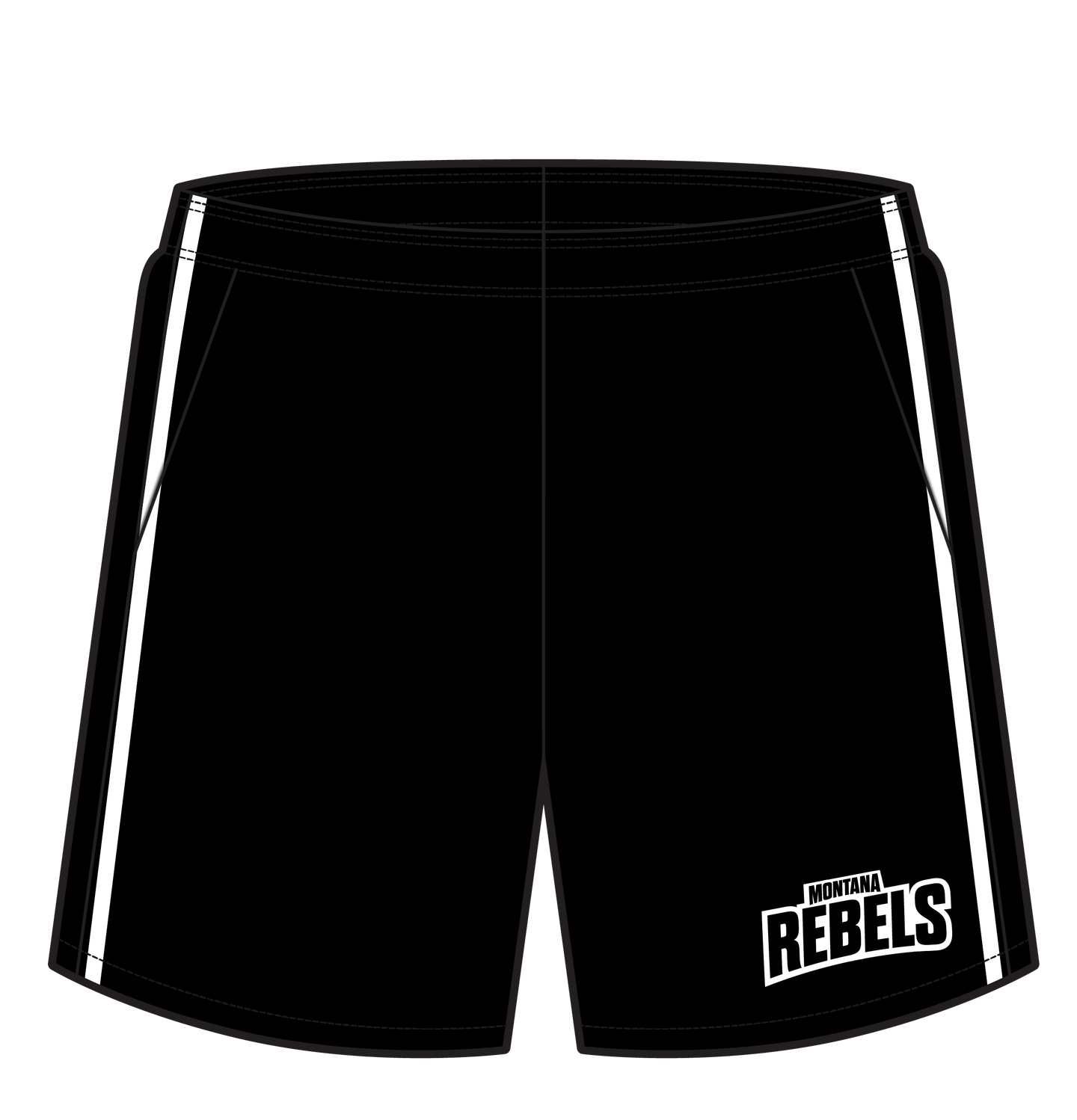 Men's Montana Rebels Performance Short with In-Set Pockets