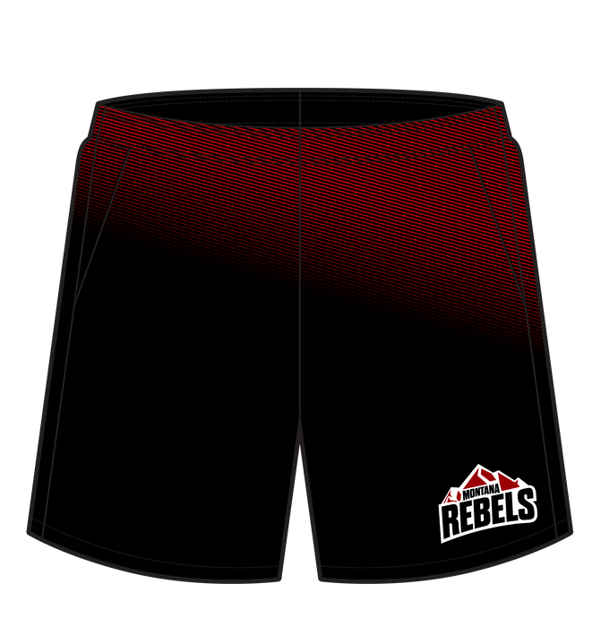 Men's Montana Rebels Soft Stretch Short with In-Set Pockets
