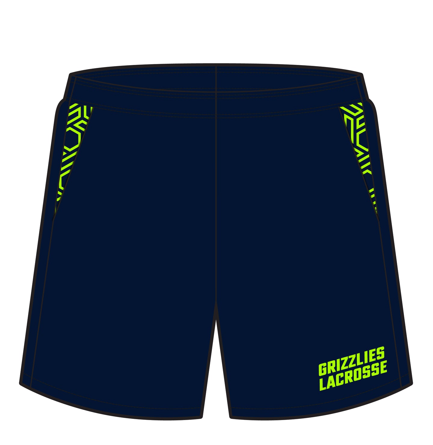 Men's Copper Hills Soft Stretch Short with In-Set Pockets-NAVY