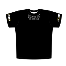 Load image into Gallery viewer, The Compound Women&#39;s BOLD Black Performance Shirt