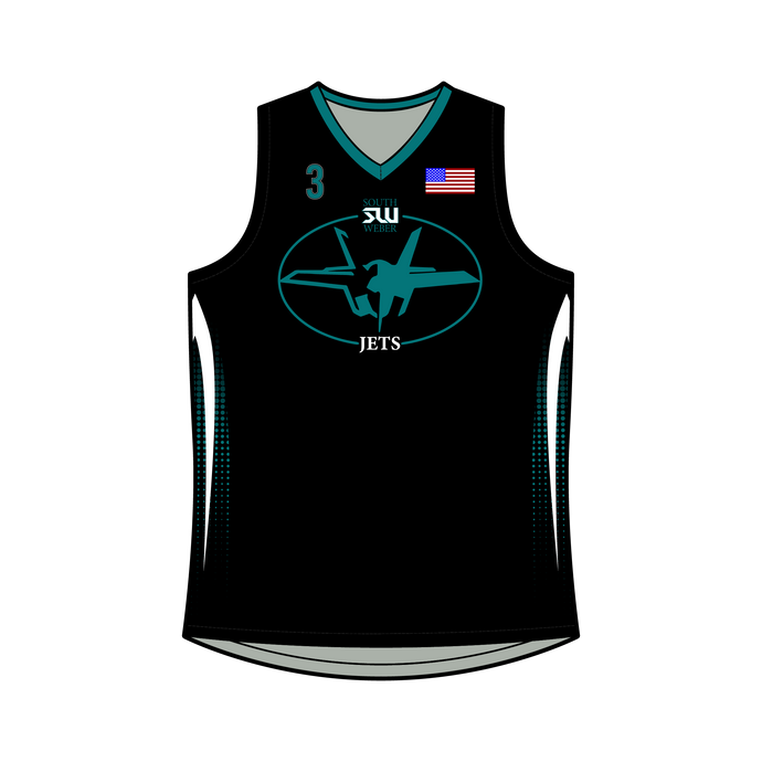 Youth South Weber Jets Reversible Basketball Jersey