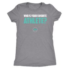 Load image into Gallery viewer, Women&#39;s IDA Favorite Athlete Triblend T-Shirt
