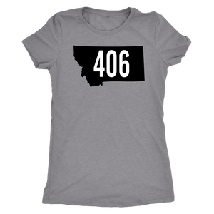 Women's Montana Rebels 406 Premium Triblend T-Shirt