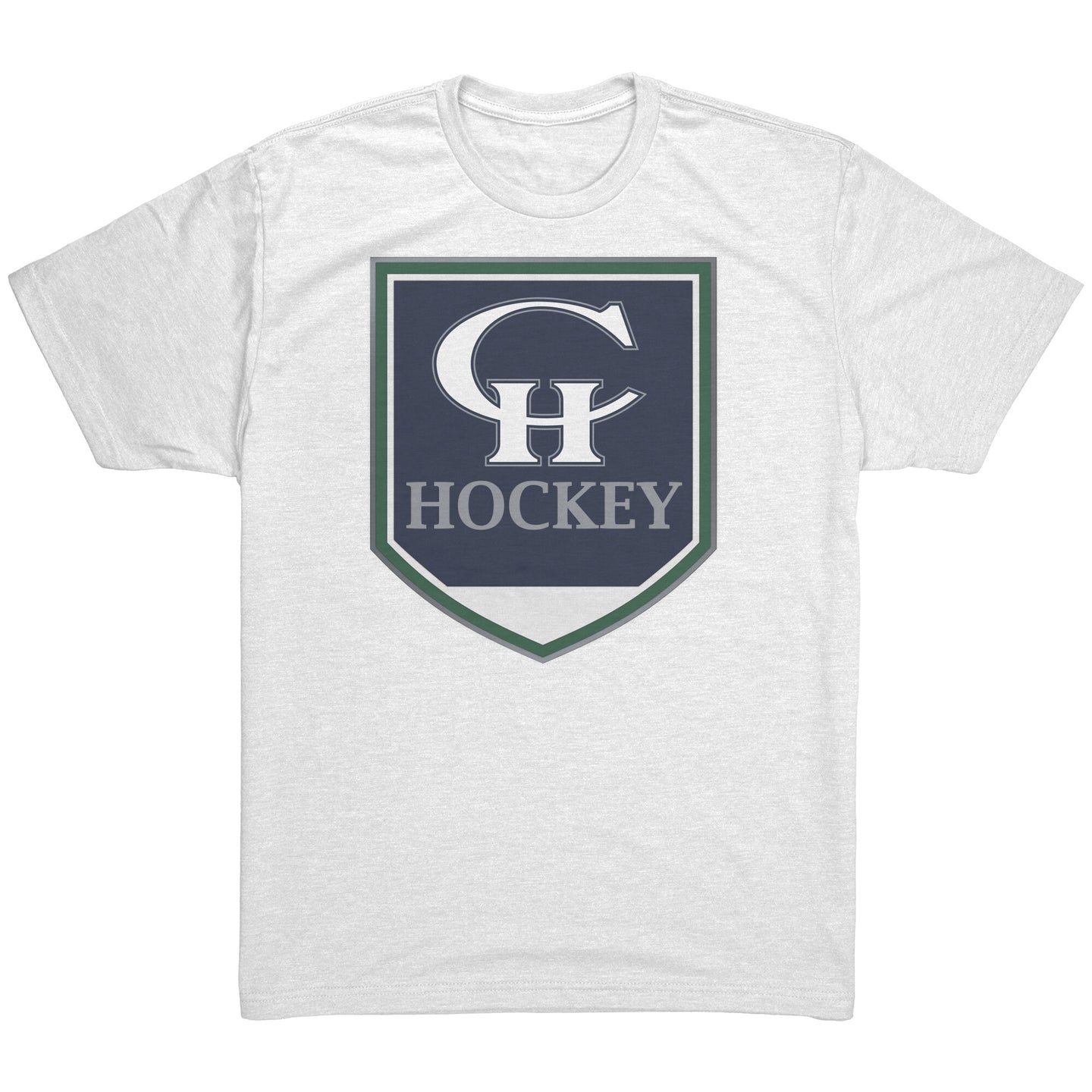Men's Copper Hills Hockey CH Crest Triblend T-Shirt