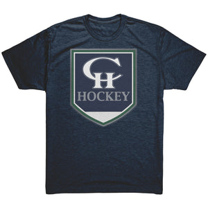 Men's Copper Hills Hockey CH Crest Triblend T-Shirt