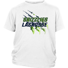 Load image into Gallery viewer, Youth Copper Hills Grizzlies Lacrosse Personalized T-Shirt
