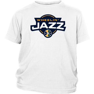 Youth Wheelin' Jazz Personalized T-Shirt