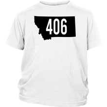 Load image into Gallery viewer, Youth Montana Rebels 406 T-Shirt