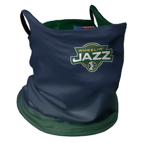 Wheelin' Jazz Premium Neck Gaiter with Ear Support