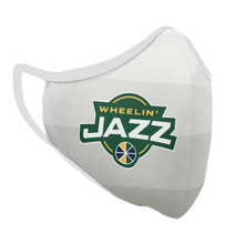 Load image into Gallery viewer, Wheelin Jazz Rebrand Premium Fitted Reversible Face Cover