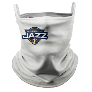 Wheelin' Jazz Rebrand Premium Neck Gaiter with Ear Support