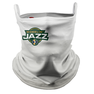 Wheelin' Jazz Rebrand Premium Neck Gaiter with Ear Support