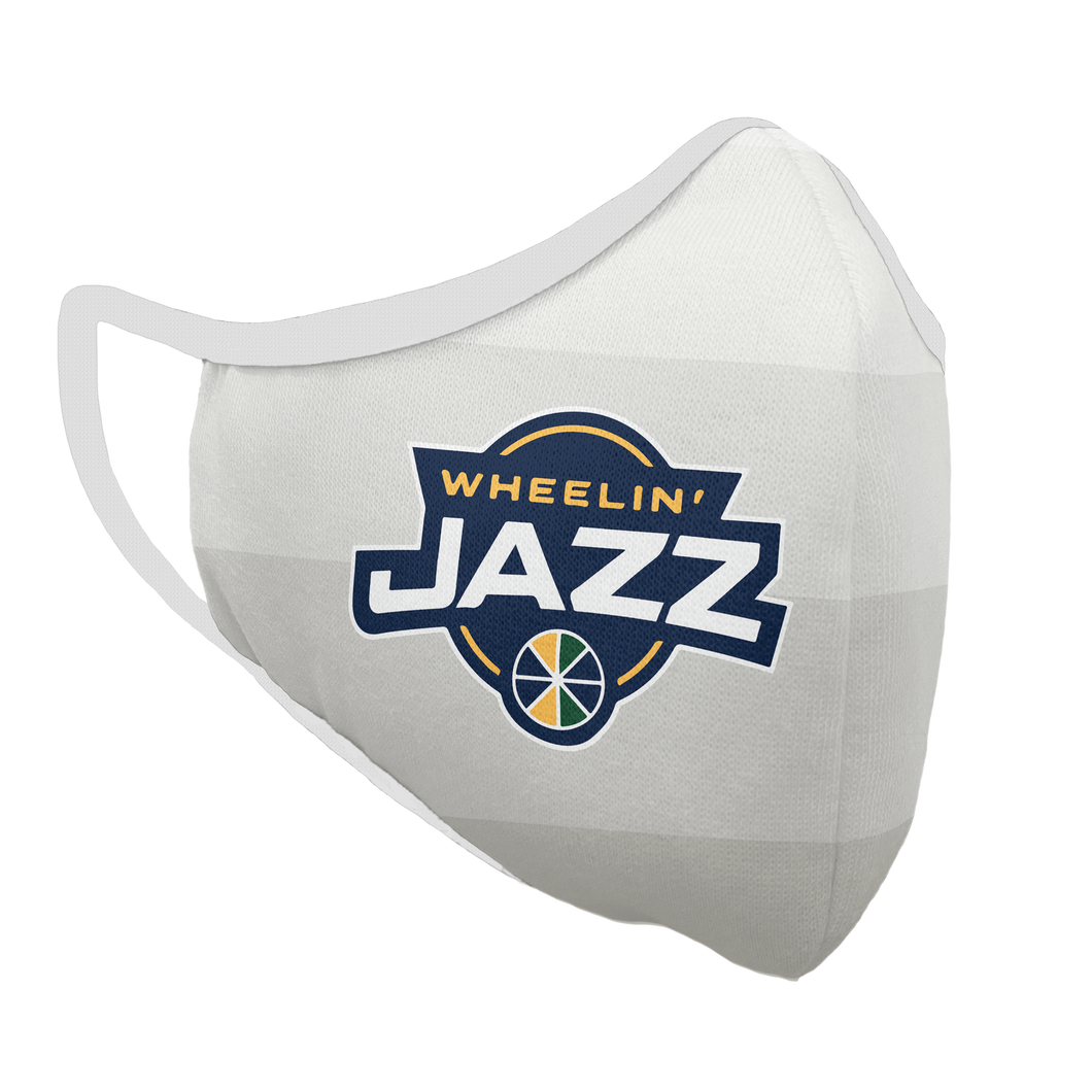 Wheelin Jazz Rebrand Premium Fitted Reversible Face Cover
