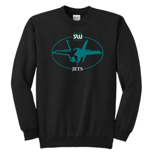 Youth South Weber Jets Black Sweatshirt
