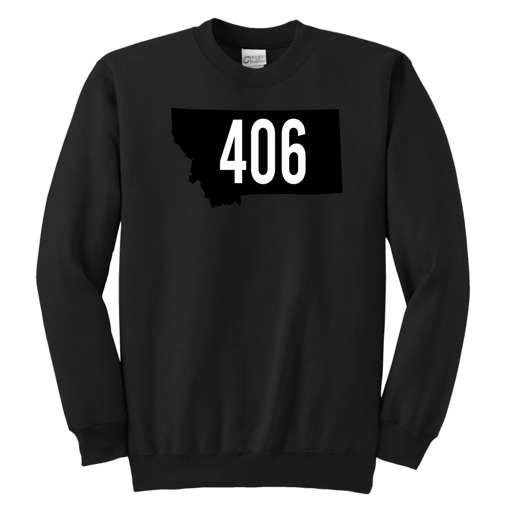Youth Montana Rebels 406 Sweatshirt