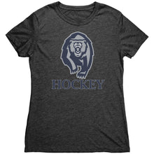 Load image into Gallery viewer, Women&#39;s Copper Hills Hockey Walking Grizzly Triblend T-Shirt