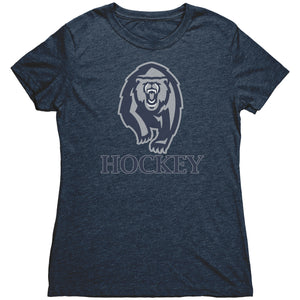 Women's Copper Hills Hockey Walking Grizzly Triblend T-Shirt