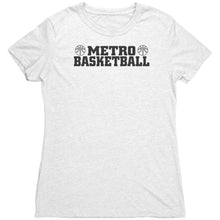 Load image into Gallery viewer, Women&#39;s Metro Basketball Triblend T-Shirt
