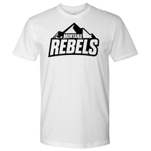 Load image into Gallery viewer, Men&#39;s Montana Rebels (Front and Back Print) White T-Shirt