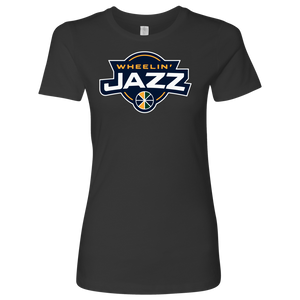 Premium Women's Wheelin' Jazz Personalized T-Shirt