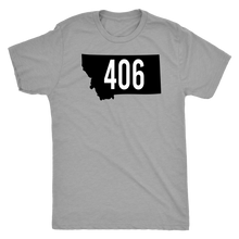 Load image into Gallery viewer, Men&#39;s Montana Rebels 406 Premium Triblend T-Shirt