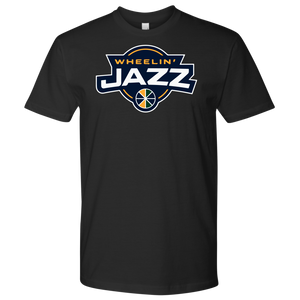 Premium Men's Wheeln' Jazz Personalized T-Shirt