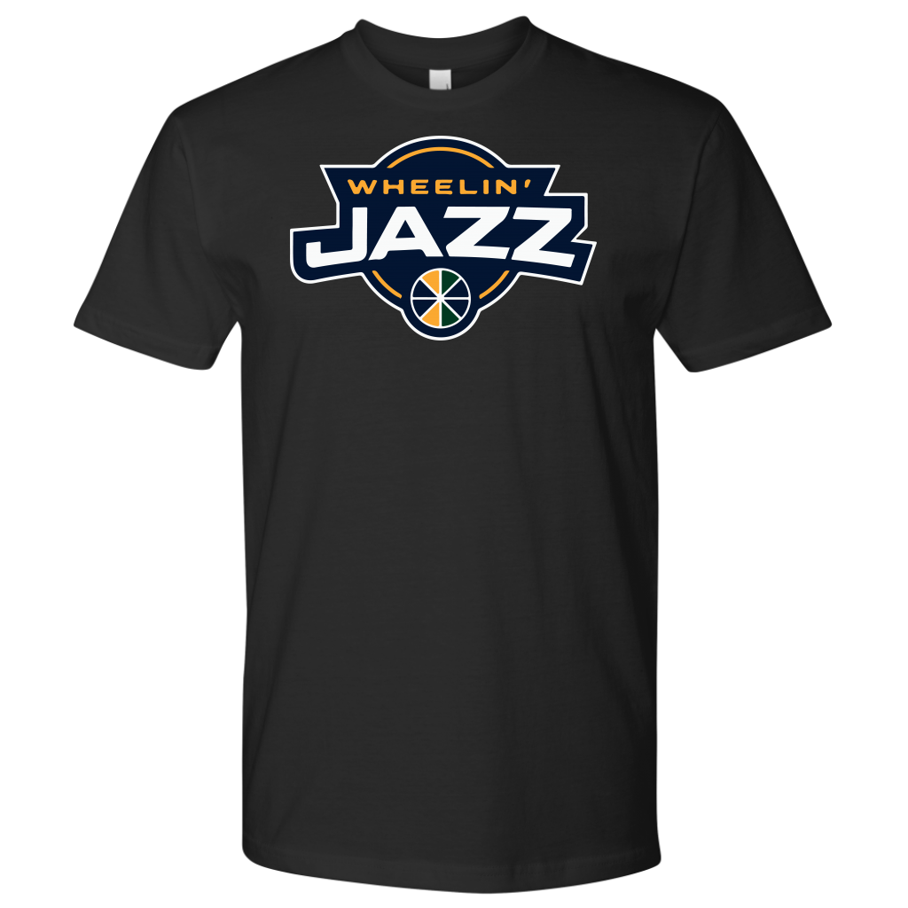Premium Men's Wheeln' Jazz Personalized T-Shirt