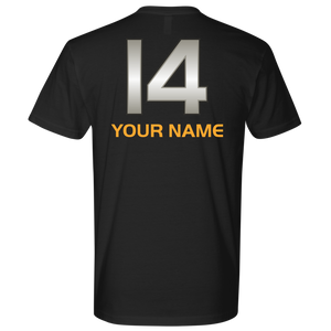 Premium Men's Wheeln' Jazz Personalized T-Shirt