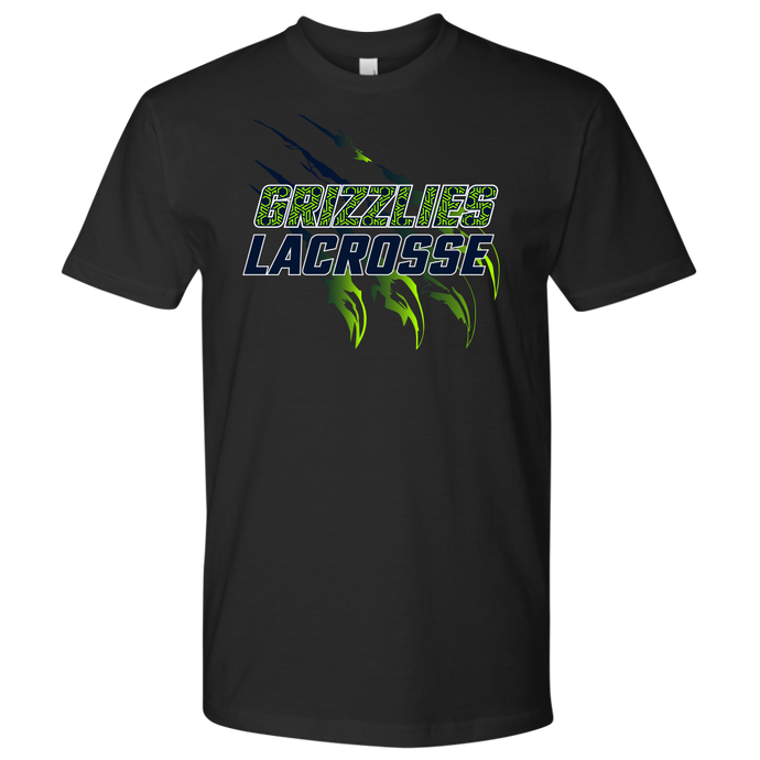 Premium Men's Copper Hills Grizzlies Lacrosse Personalized T-Shirt