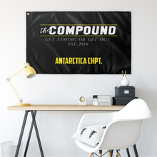 Load image into Gallery viewer, The Compound - Antarctica Chapter Wall Flag