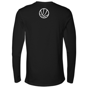 Adult Montana Rebels (Front and Back Print) Black Long Sleeve Shirt