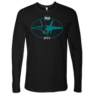 Adult South Weber Jets Black Long Sleeved Shirt