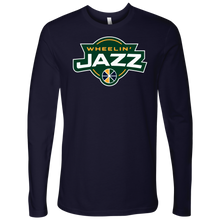 Load image into Gallery viewer, Adult Wheelin&#39; Jazz Wheelin&#39; Long Sleeve Shirt