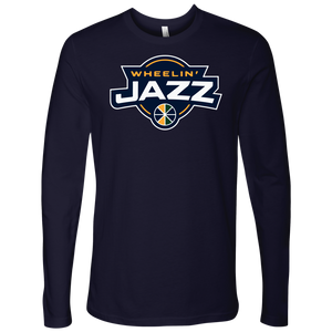 Adult Wheelin' Jazz Long Sleeve Shirt