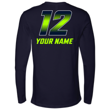 Load image into Gallery viewer, Adult Copper Hills Grizzlies Lacrosse Personalized Long Sleeve Shirt