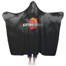 Load image into Gallery viewer, Utah Heat Premium Hooded Sherpa Blanket