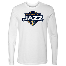 Load image into Gallery viewer, Adult Wheelin&#39; Jazz Personalized Long Sleeve Shirt