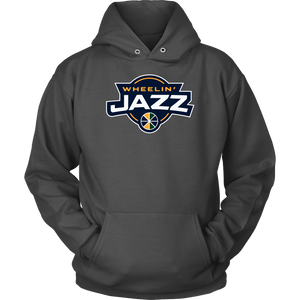 Adult Wheelin' Jazz Hoodie