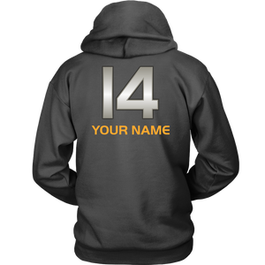Adult Wheelin' Jazz Personalized Hoodie