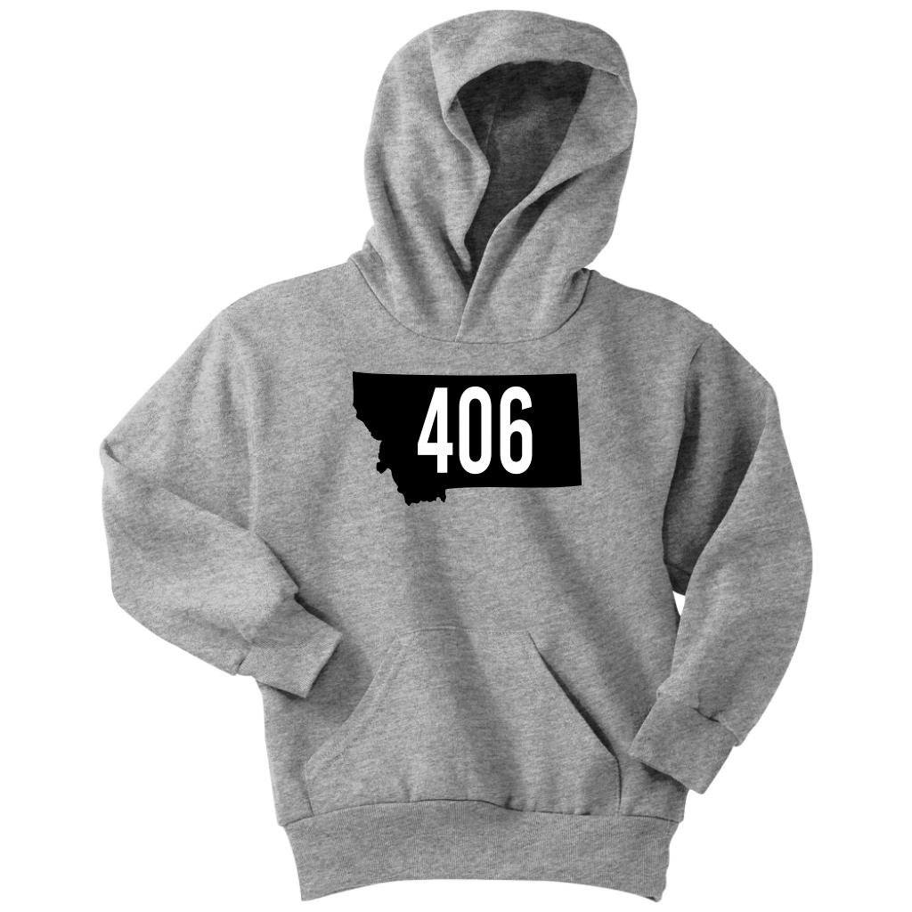 Youth Montana Rebels 406 Hoodie