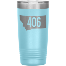 Load image into Gallery viewer, Montana Rebels 406 20oz Tumbler